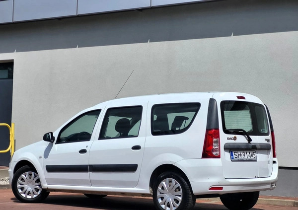 Dacia Logan cena 8700 przebieg: 299700, rok produkcji 2012 z Nowe Warpno małe 46